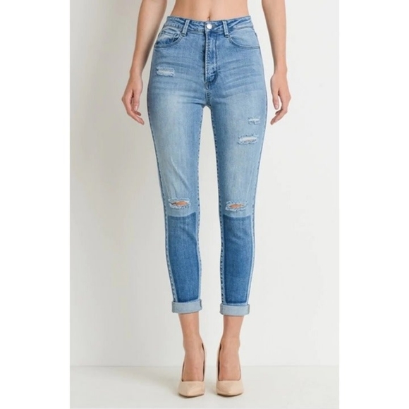 Denim - High Waist Jeans